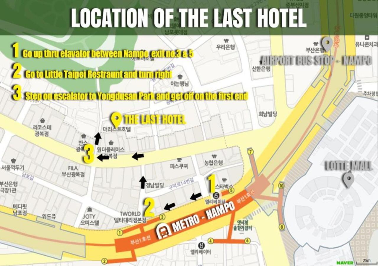 The Last Hotel Nampo Busan Exterior foto